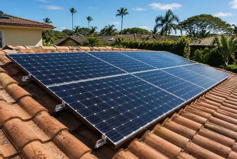 Installation de panneaux solaires à Labrit